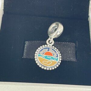 Pandora Outer Banks Exclusive Dangle Charm North Carolina Beach Travel Vacation